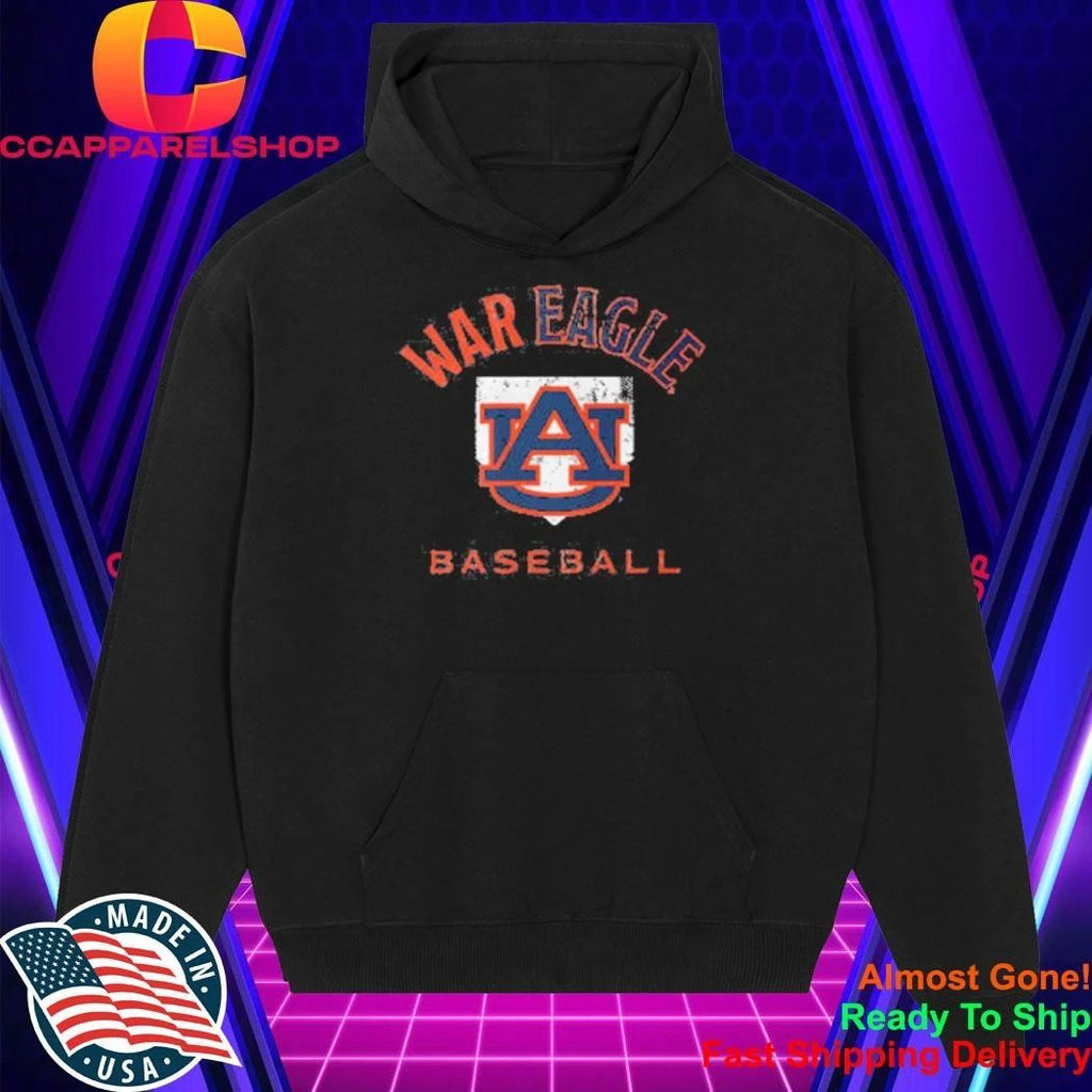 War Eagle Auburn Baseball Home Plate Shirt