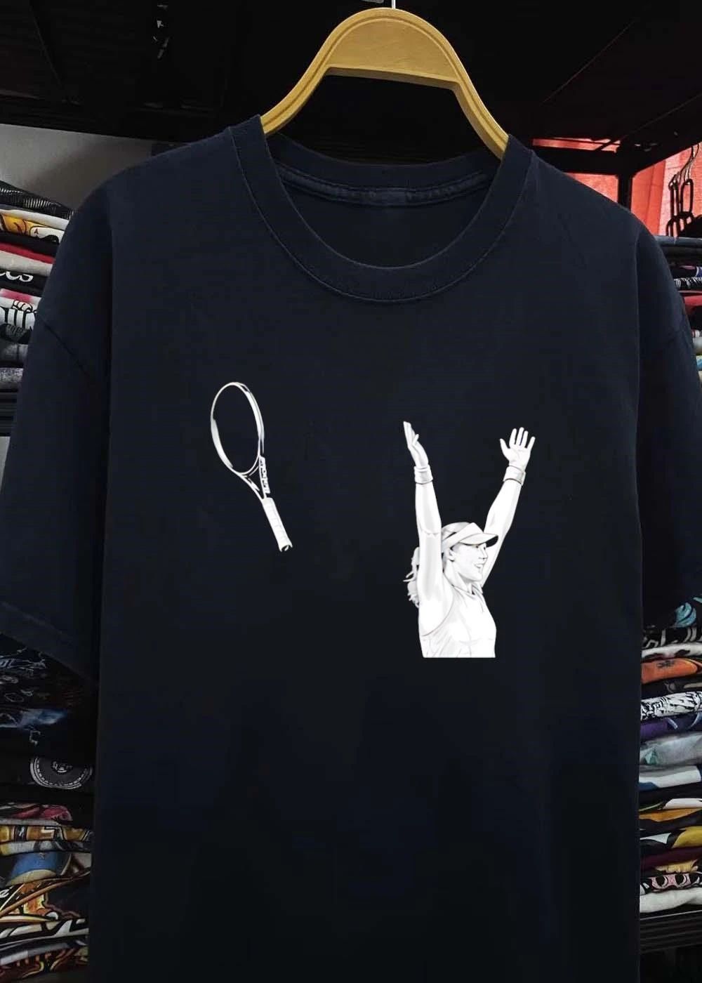 Babolat Victory Tennis Player Arms Raised Celebration T-Shirt