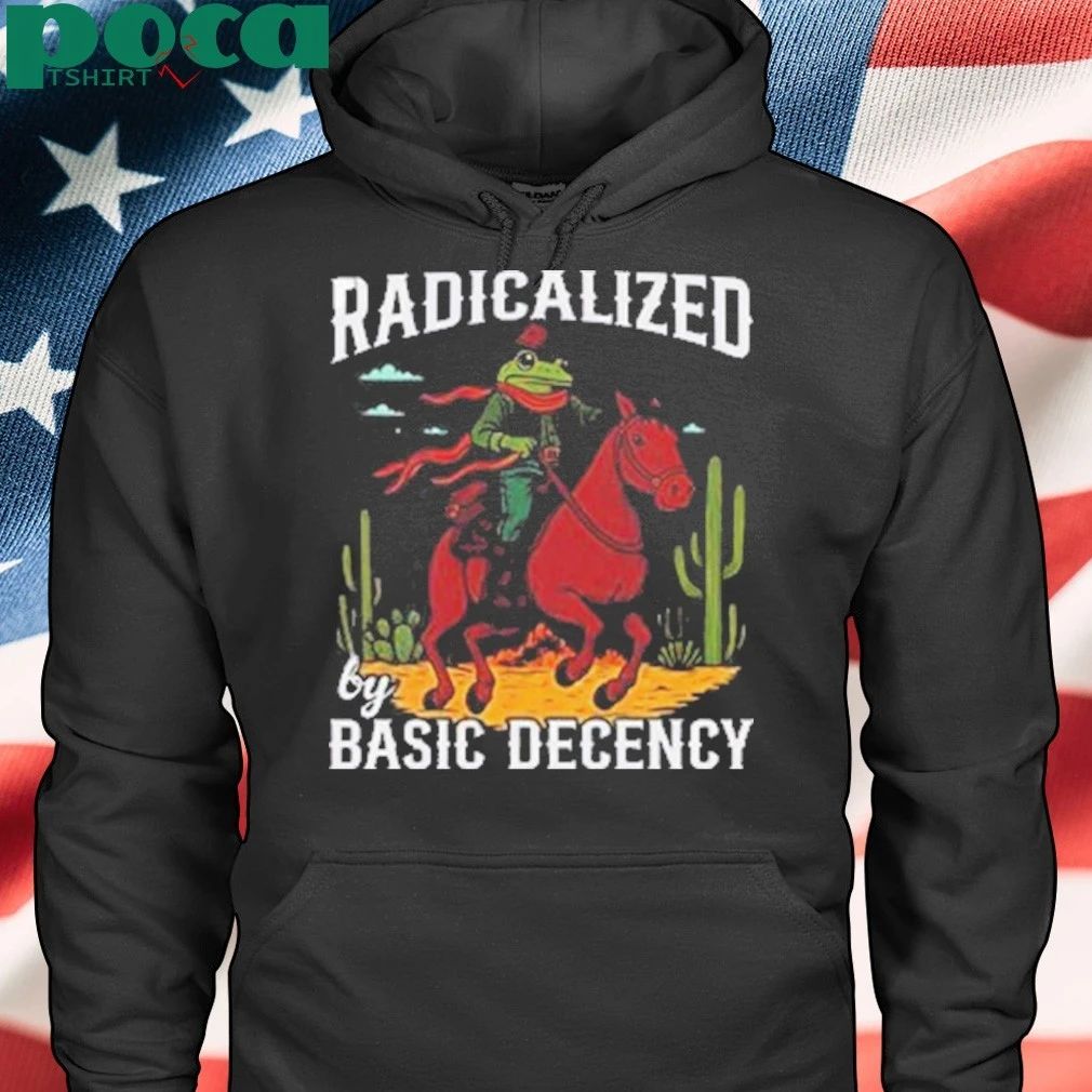 Portland Frog Radicalized By Basic Decency shirt