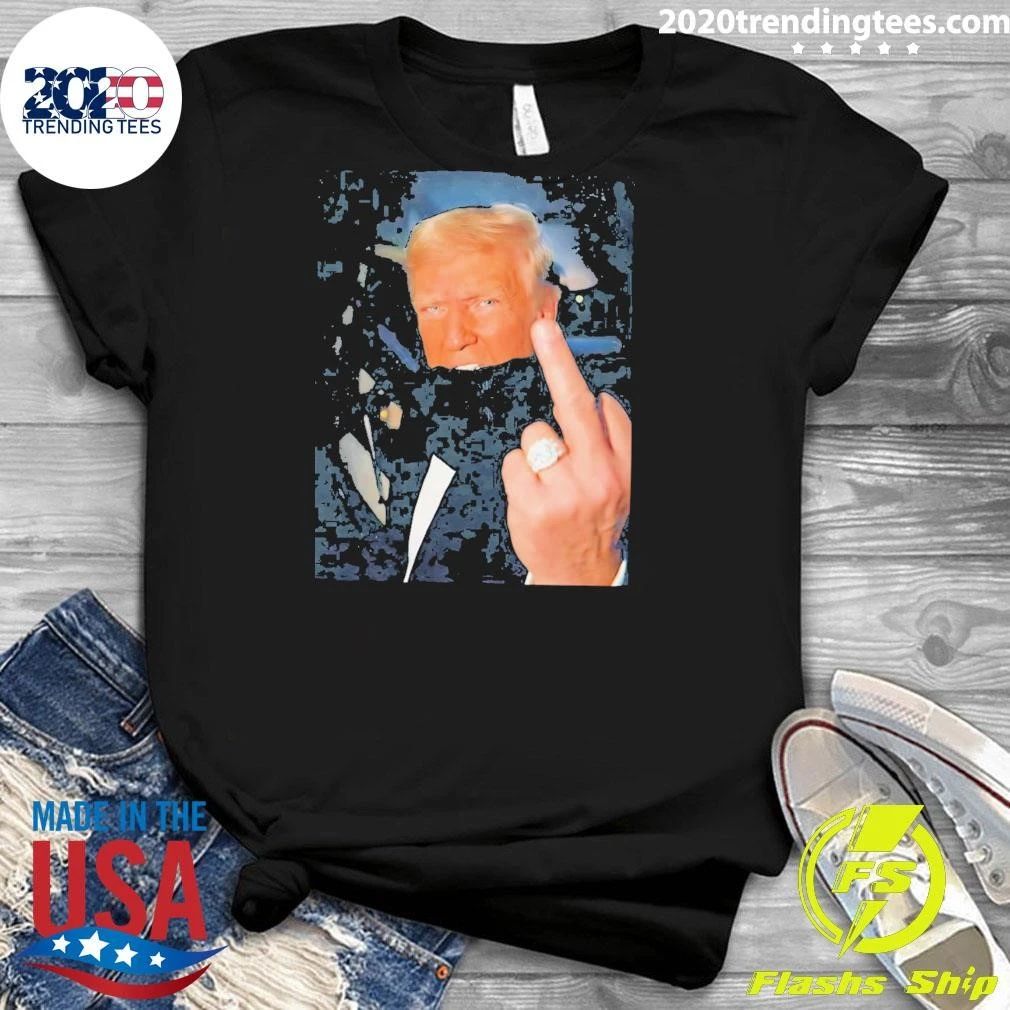 Donald Trump Middle Finger Shirt