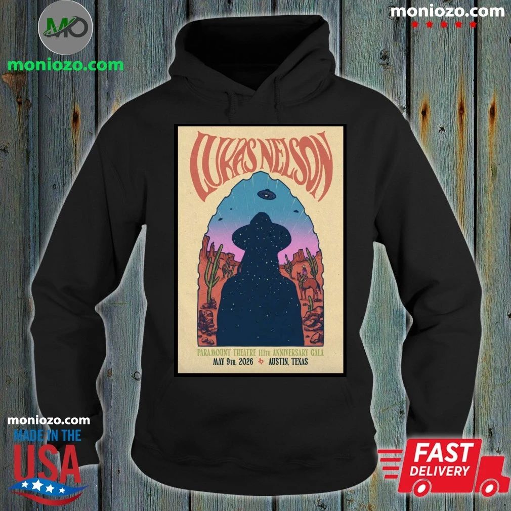 Lukas Nelson May 9 2026, Austin TX Poster Shirt