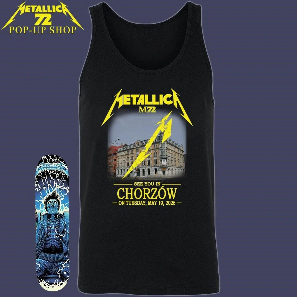 Metallica M72 See You In Chorzów On Tuesday May 19, 2026 T-Shirt