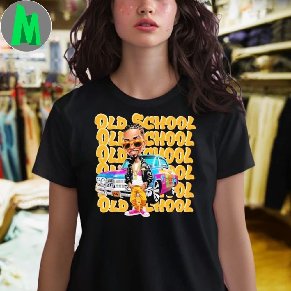 90s Hip Hop Old School Rap Lowrider Car 2025 Shirt