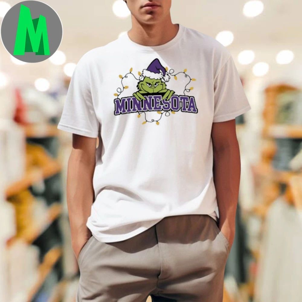 Minnesota Vikings Grinch Christmas M9579 Shirt