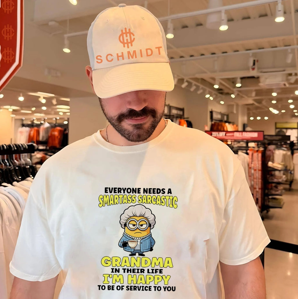 Everyone needs a smartass sarcastic grandma in their life I’m happy to be of service to you Minion shirt