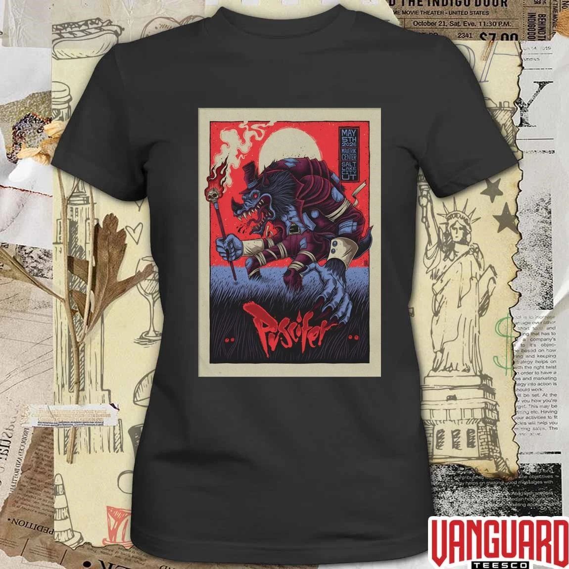 Puscifer May 5 2026 Maverik Center Salt Lake City UT Poster t-shirt