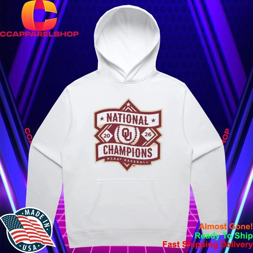 Oklahoma Sooners 2026 National Chamspions Baseball Shirt