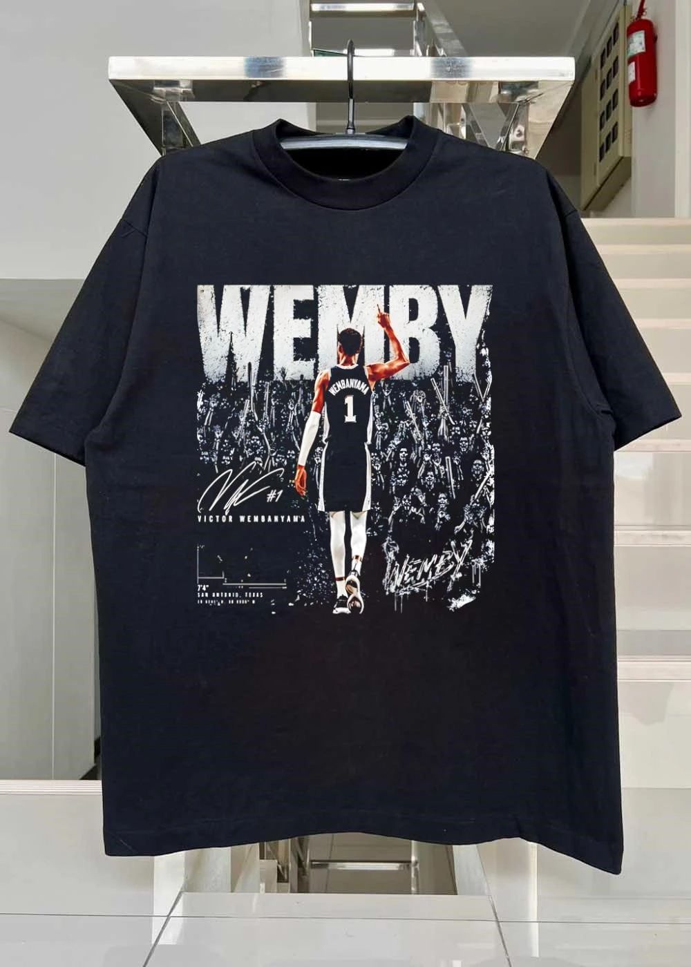 Victor Wembanyama San Antonio Spurs NBA WEMBY WEMBANYAMA 1 1 Victor Wembanyama 74 San Antonio shirt