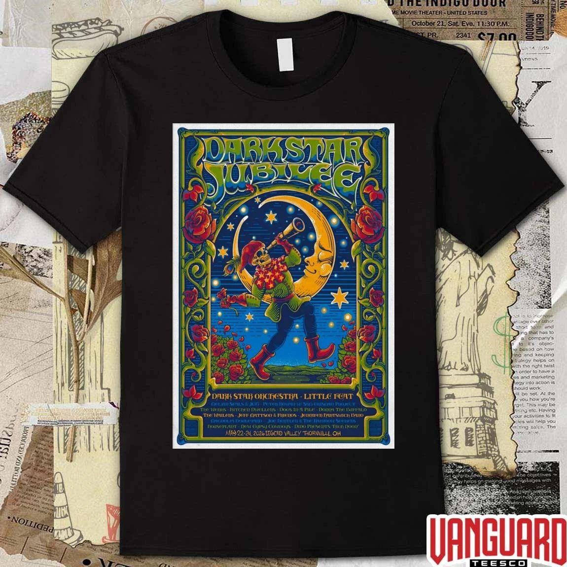Dark Star Jubilee Festival Thornville OH May 22-24 2026 Poster t-shirt