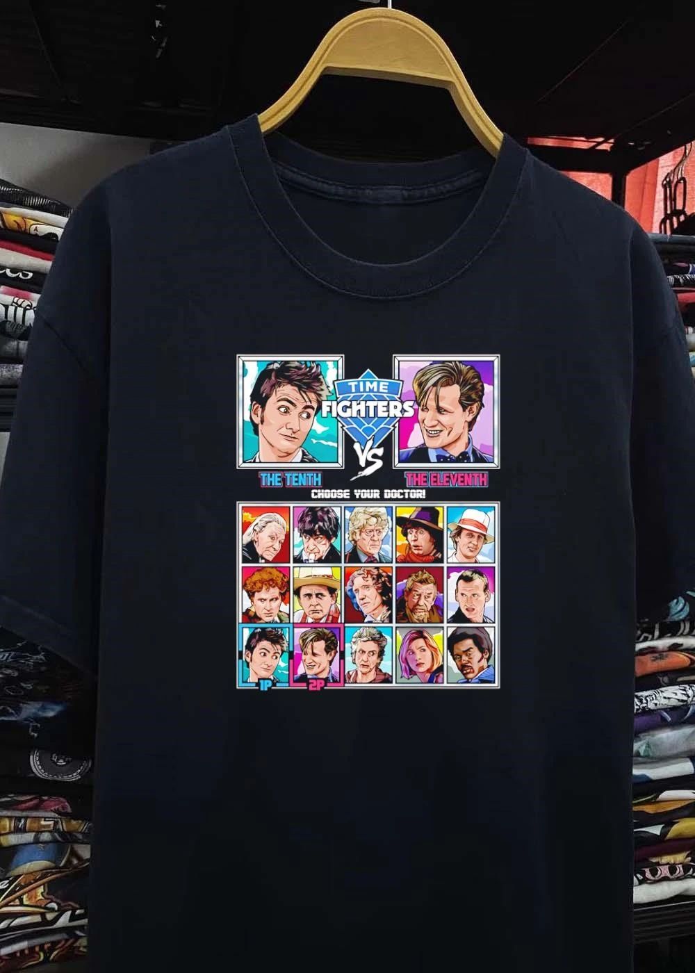 Time Fighters Choose Your Doctor T-Shirt