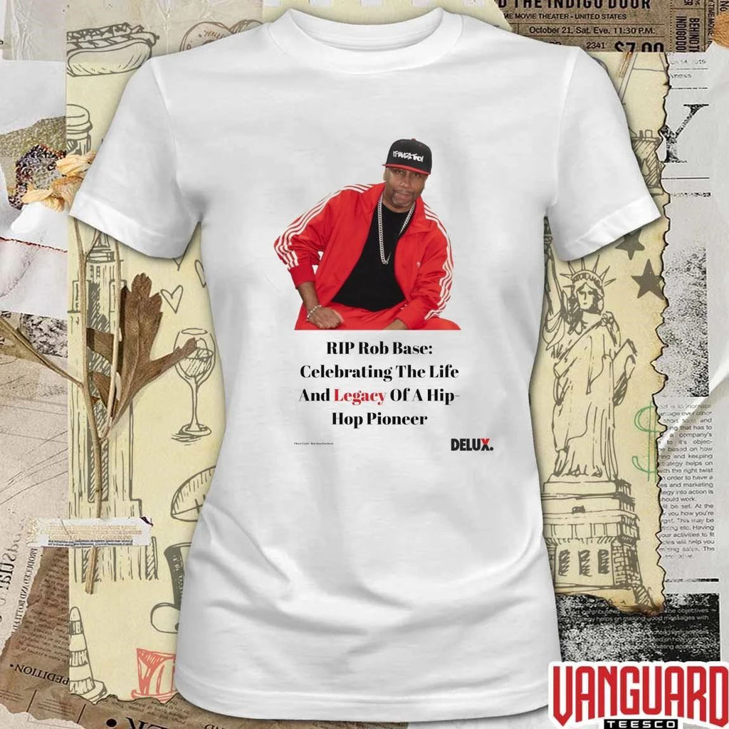 RIP Rob Base Celebrating The Life And Legacy Of A Hip-Hop Pioneer t-shirt