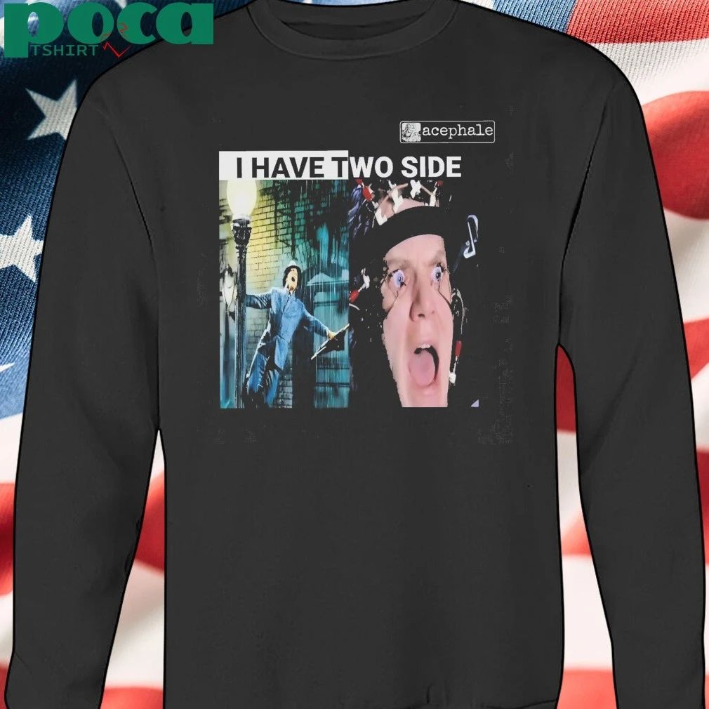 I Have Two Side Singing in the Rain x A Clockwork Orange Collage Parody Shirt