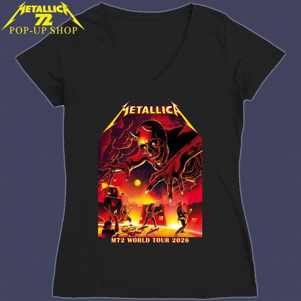 Metallica M72 Bologna June 3, 2026 Art by Nino Cammarata World Tour Italy 2026 T-Shirt