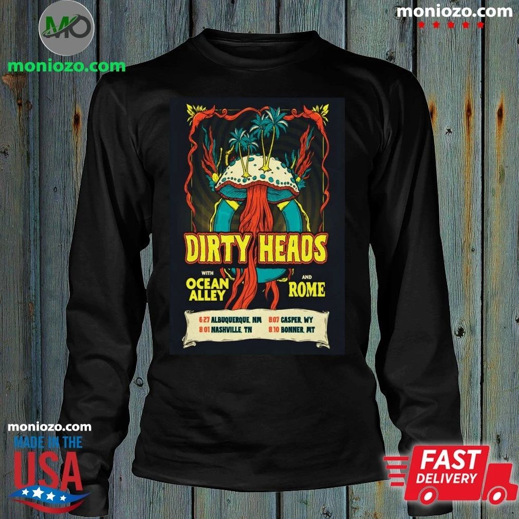 Original Dirty Heads So Glad You Made It Tour 26 Poster Shirt