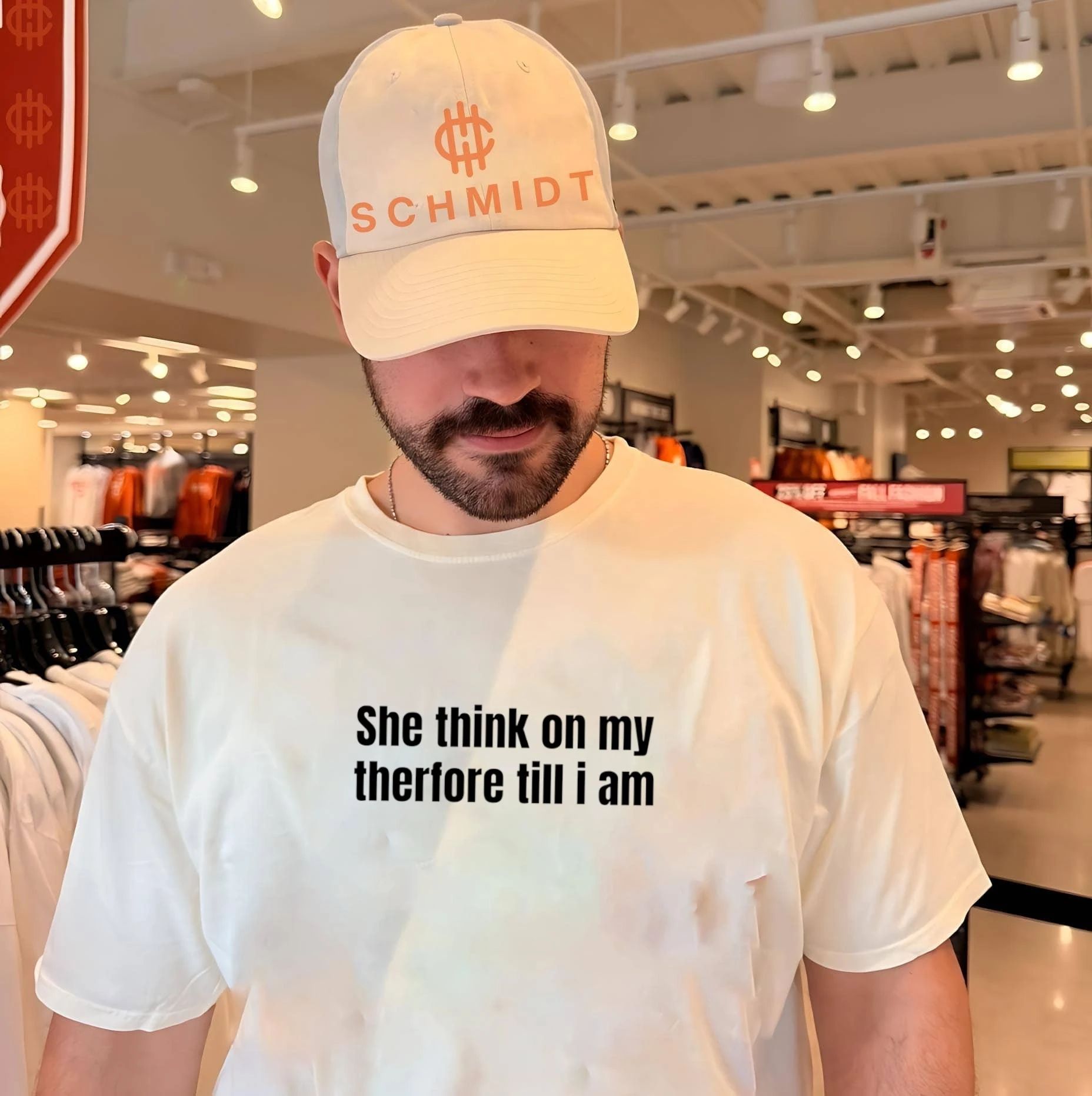 She Think on My Therfore Till I Am philosophy meme shirt