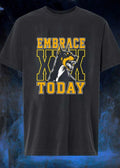 Embrace Today Angry Doberman Dog Graphic T-Shirt