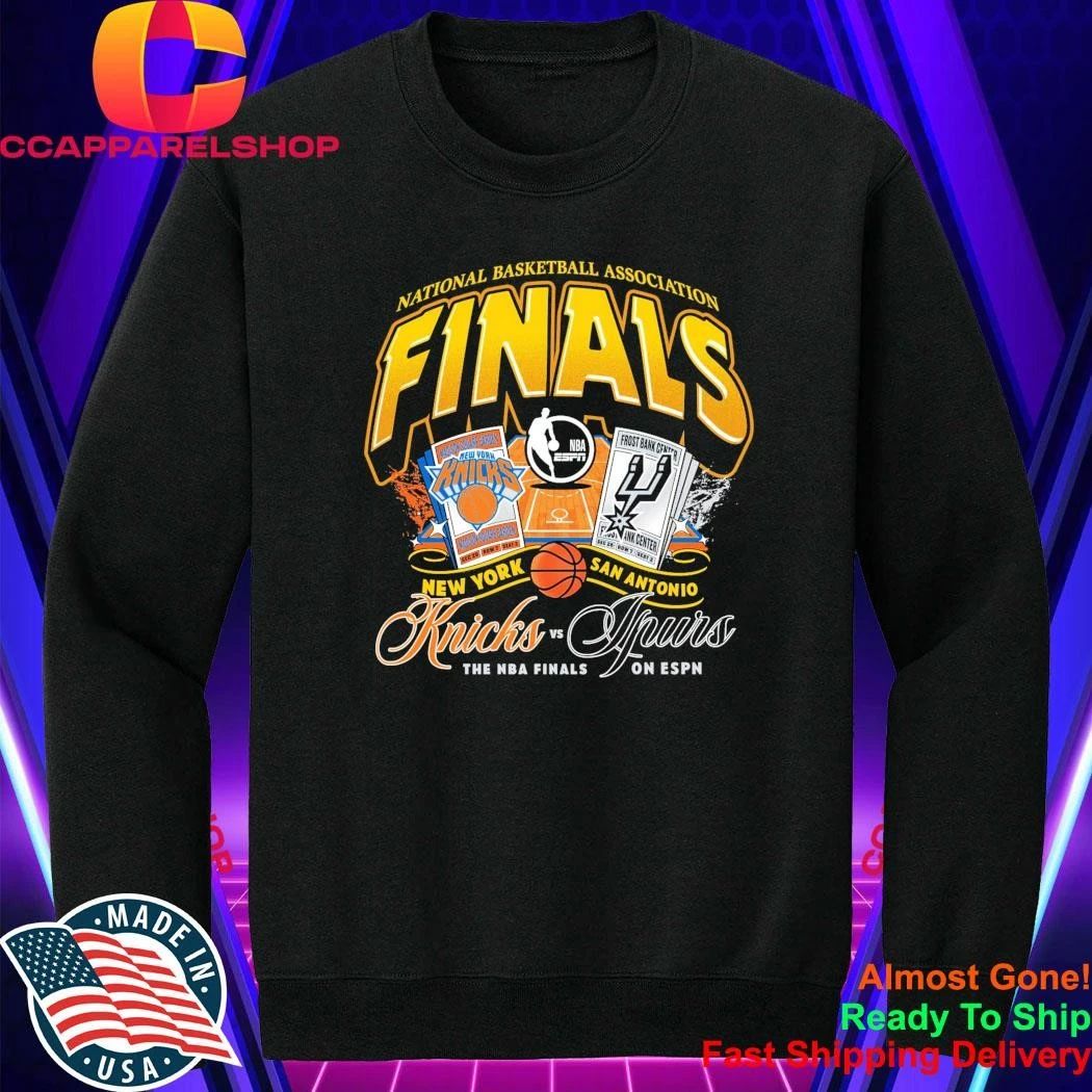 NBA Finals Knicks vs Spurs Ticket Shirt
