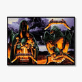Metallica M72 World Tour Frankfurt, Two‑Day Show Bundle Poster Canvas – Night 1 & Night 2 (May 22 & 24, 2025) At Deutsche Bank Park, Germany