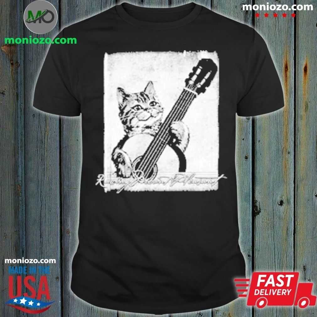Racing Mount Pleasant Guitar Cat T-Shirt