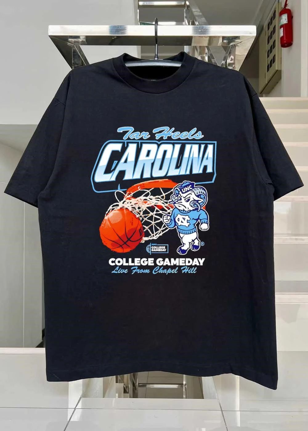 Tar Heels Tar Heels Carolina Basketball Rameses UNC College Gameday Chapel Hill Shirt
