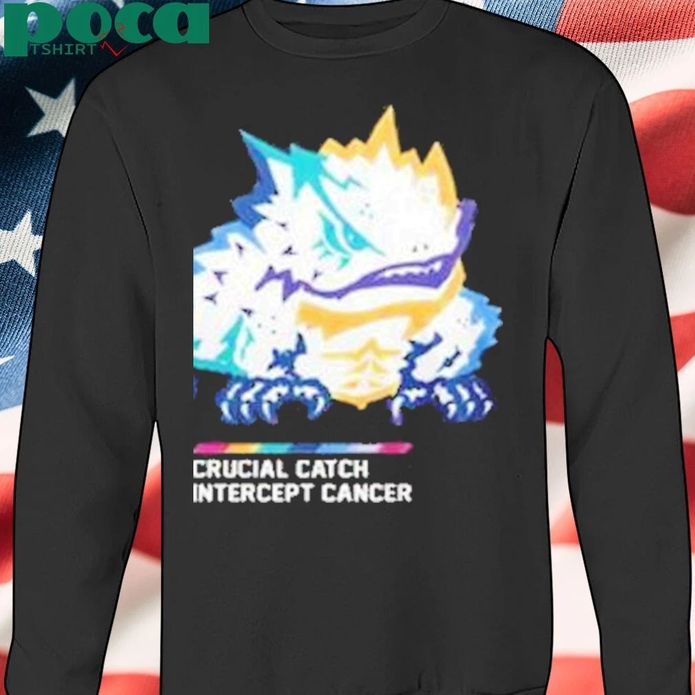 TCU Horned Frogs x Crucial Catch Intercept Cancer 2025 T-Shirt
