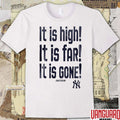New York Yankees x John Sterling It Is High! It Is Far! It Is Gone! 2026 t-shirt