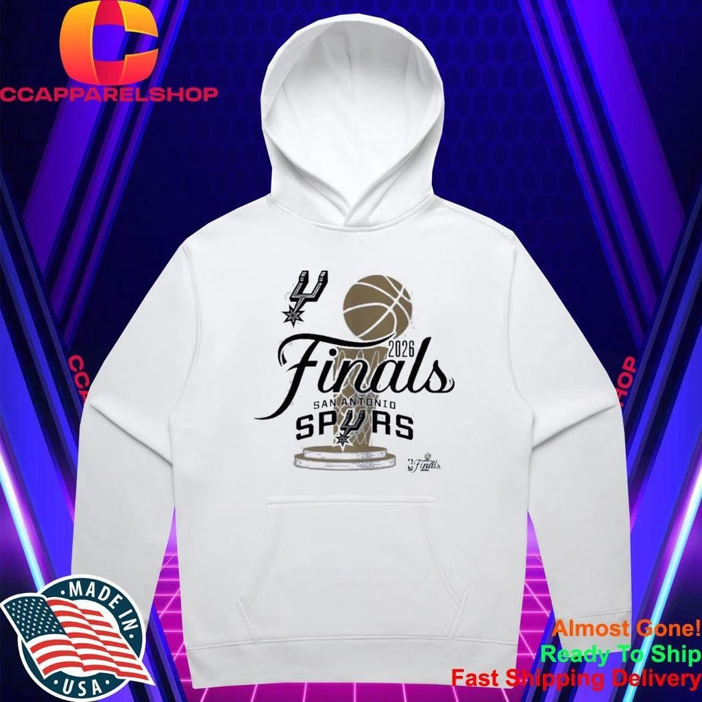 San Antonio Spurs 2026 Finals Graphic Basketball Championship Commemorative Shirt