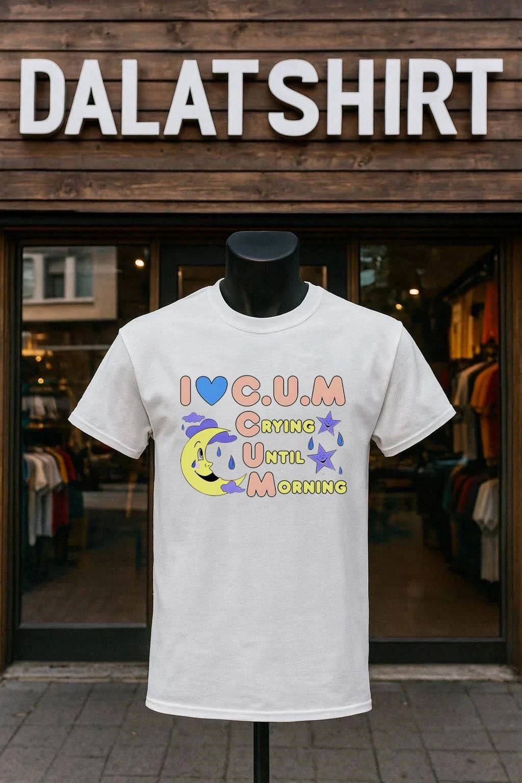 I love cum crying until morning shirt