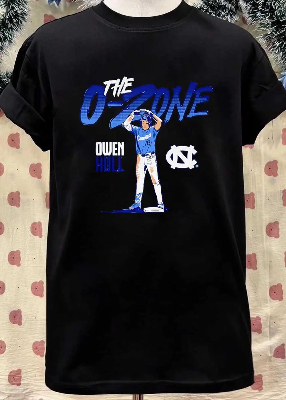 Owen Hull The O-Zone UNC Baseball logo shirt