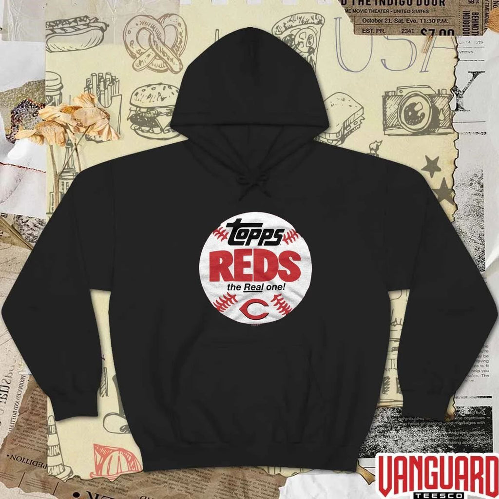 Cincinnati Reds MLB 2026 x Topps Baseball The Real One t-shirt