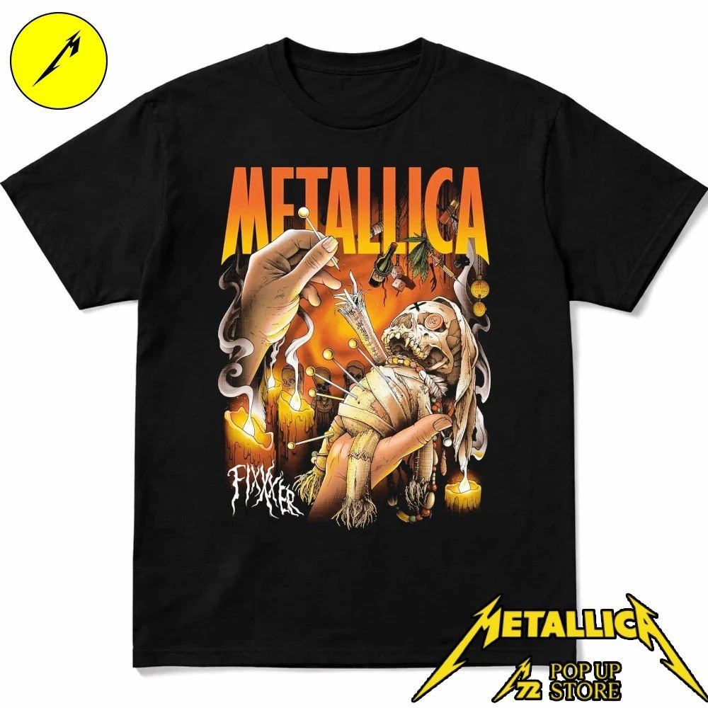 Metallica Fixxxer Poster Art T-Shirt