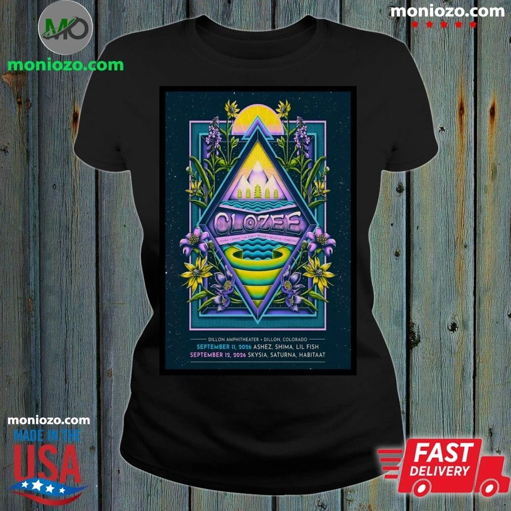 Original Clozee September 11-12 2026 Dillon CO Poster Shirt