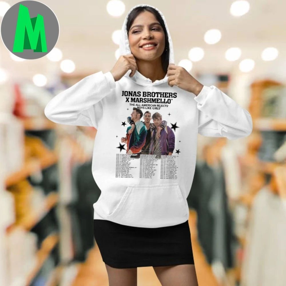Jonas brothers x marshmello tour back Shirt
