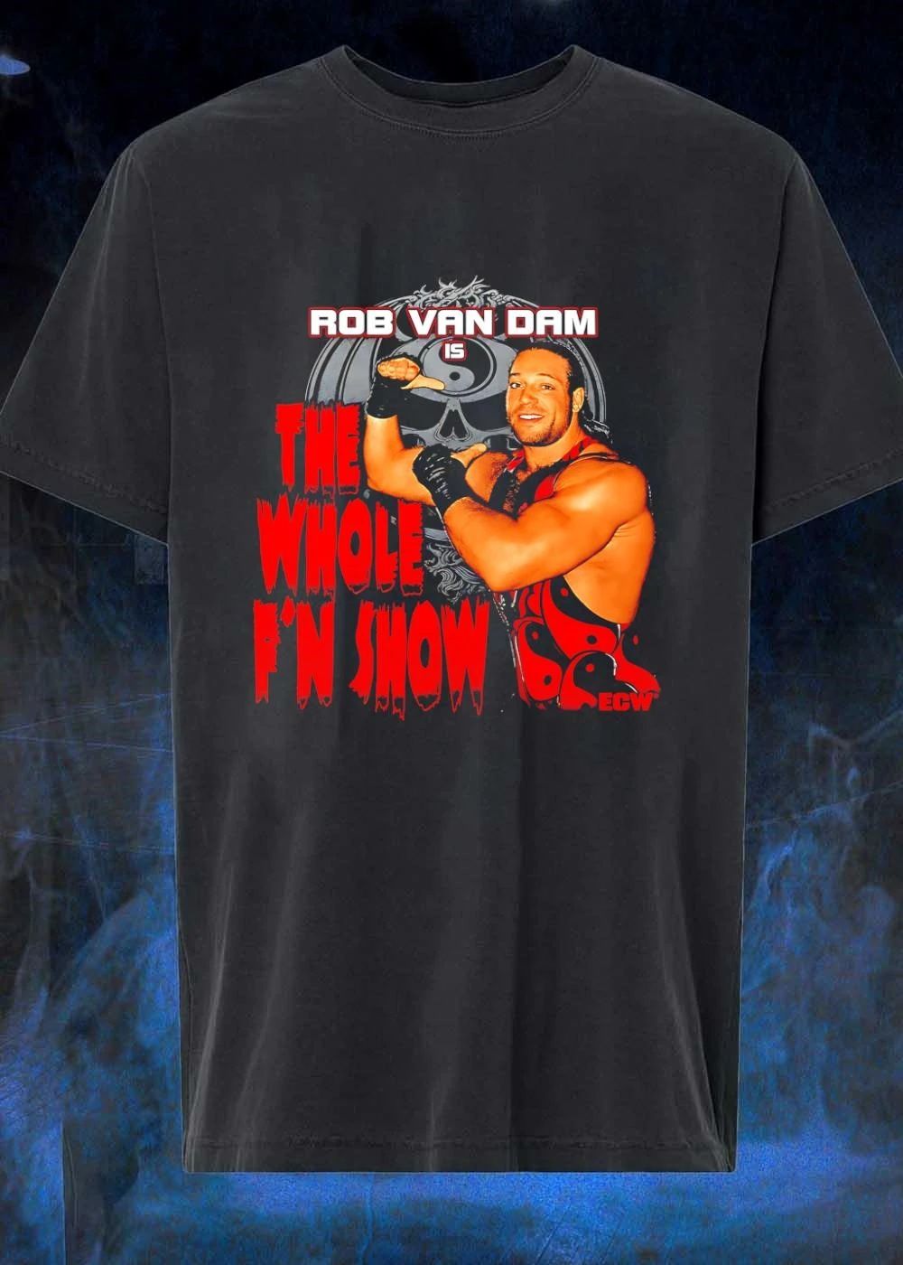 ECW Rob Van Dam Pointing The Whole F’N Show T-Shirt
