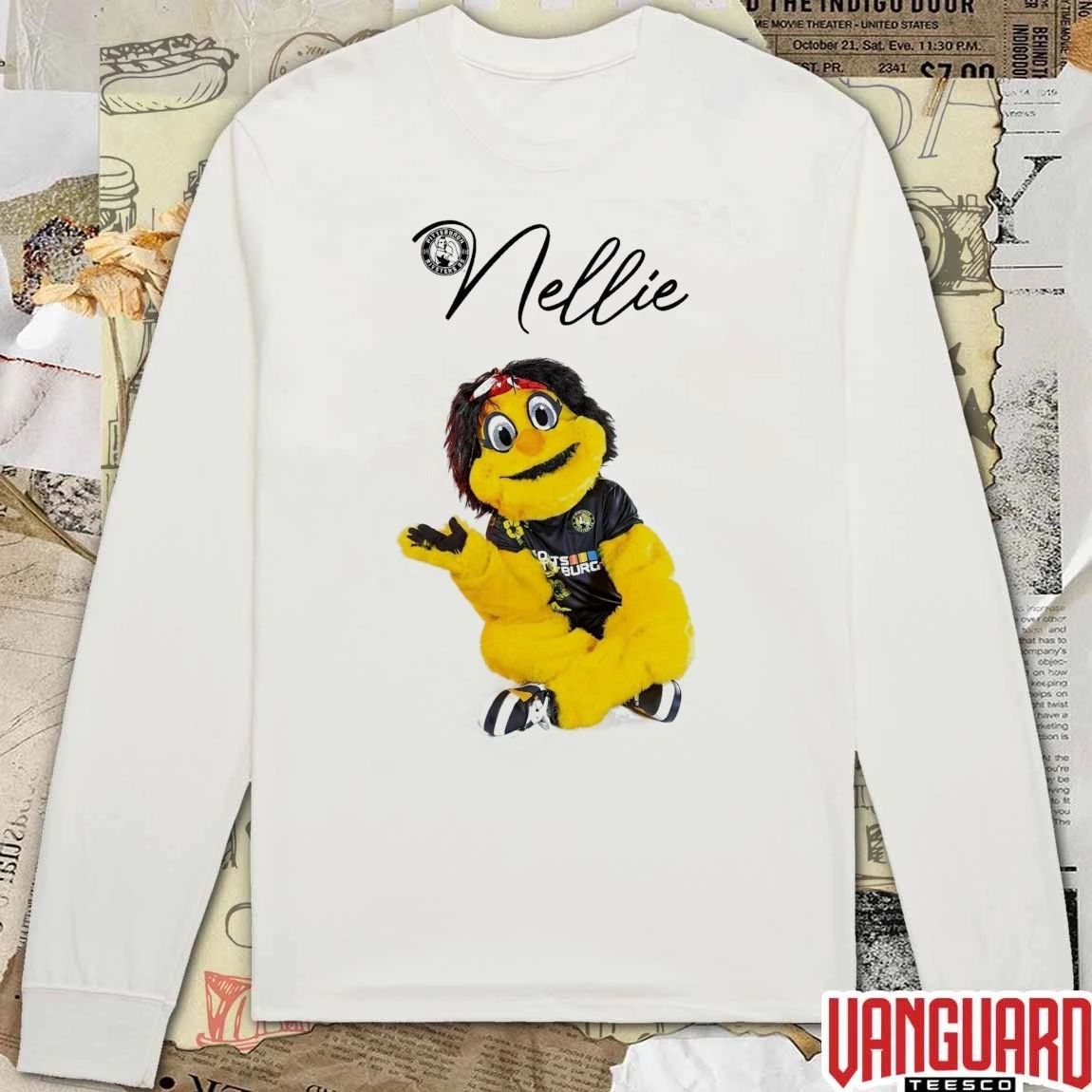 2026 Nellie Pittsburgh Riveters SC Mascot t-shirt
