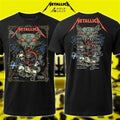 Metallica Concert Tee – Glasgow, Scotland 25th June 2026 M72 World Tour 2026 Wolf Skull