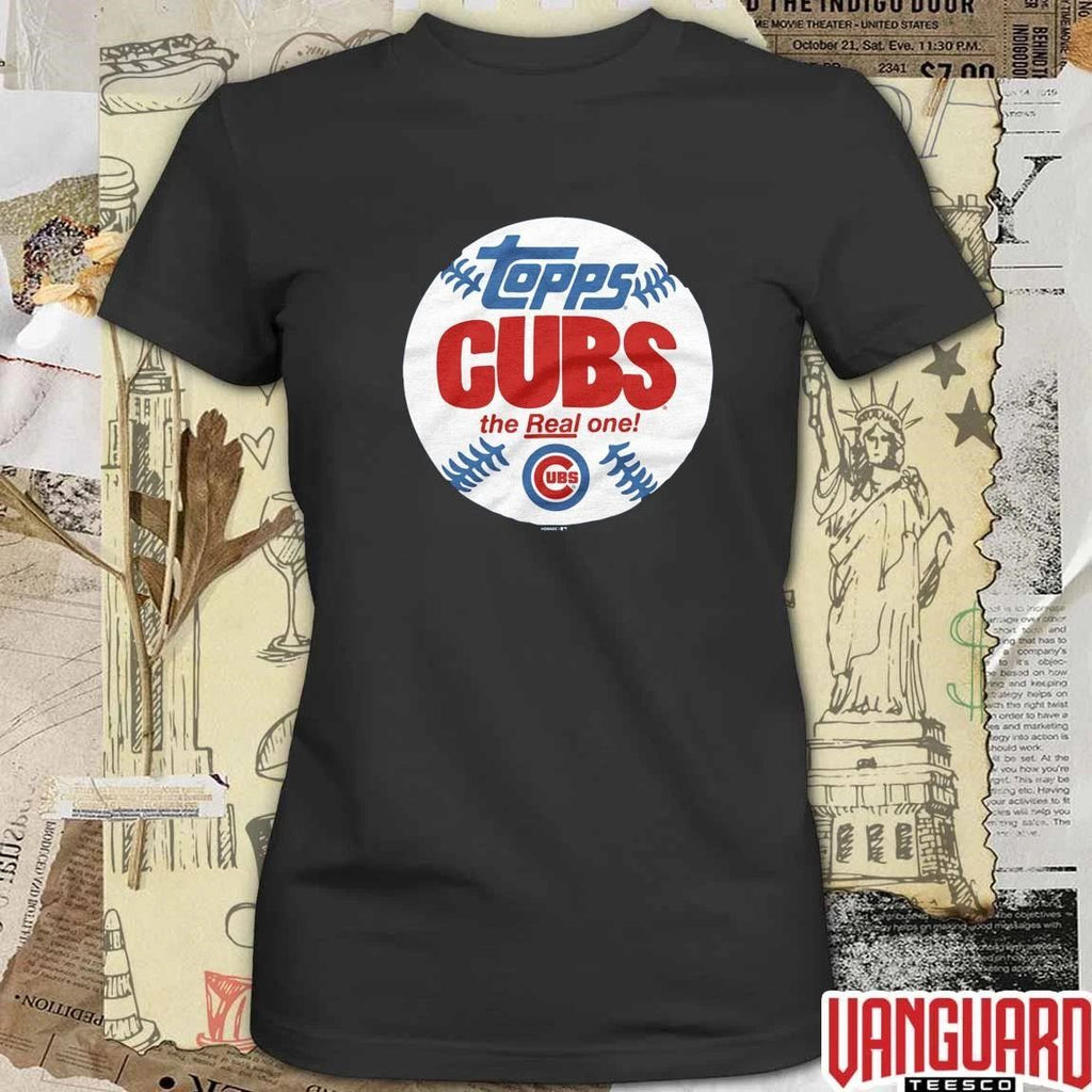 Chicago Cubs MLB 2026 x Topps Baseball The Real One t-shirt