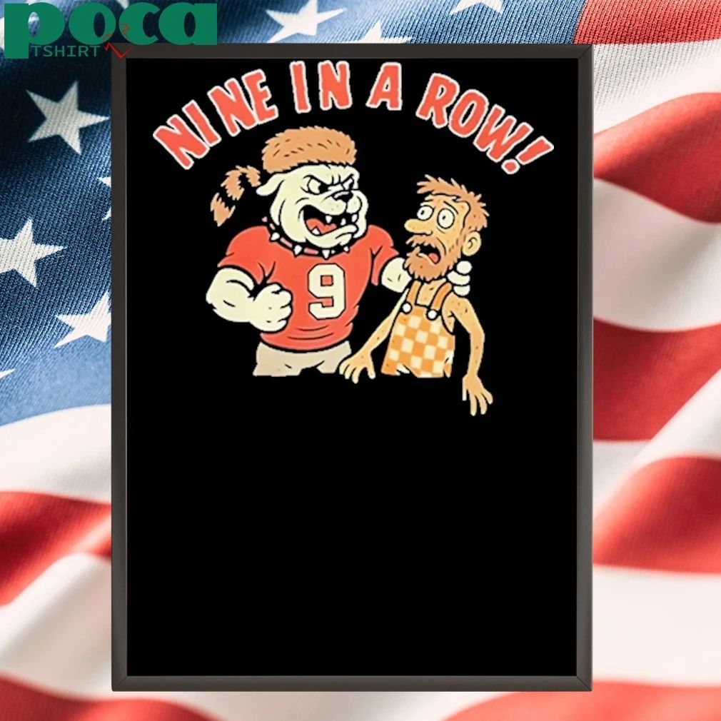 Nine In A Are Row T Shirt Dawg On Top Good Ole Rocky T-shirt
