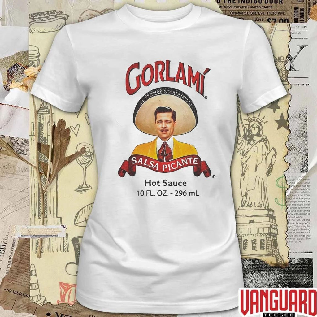 2026 Gorlami Salsa Picante Hot Sauce Inglourious Basterds t-shirt