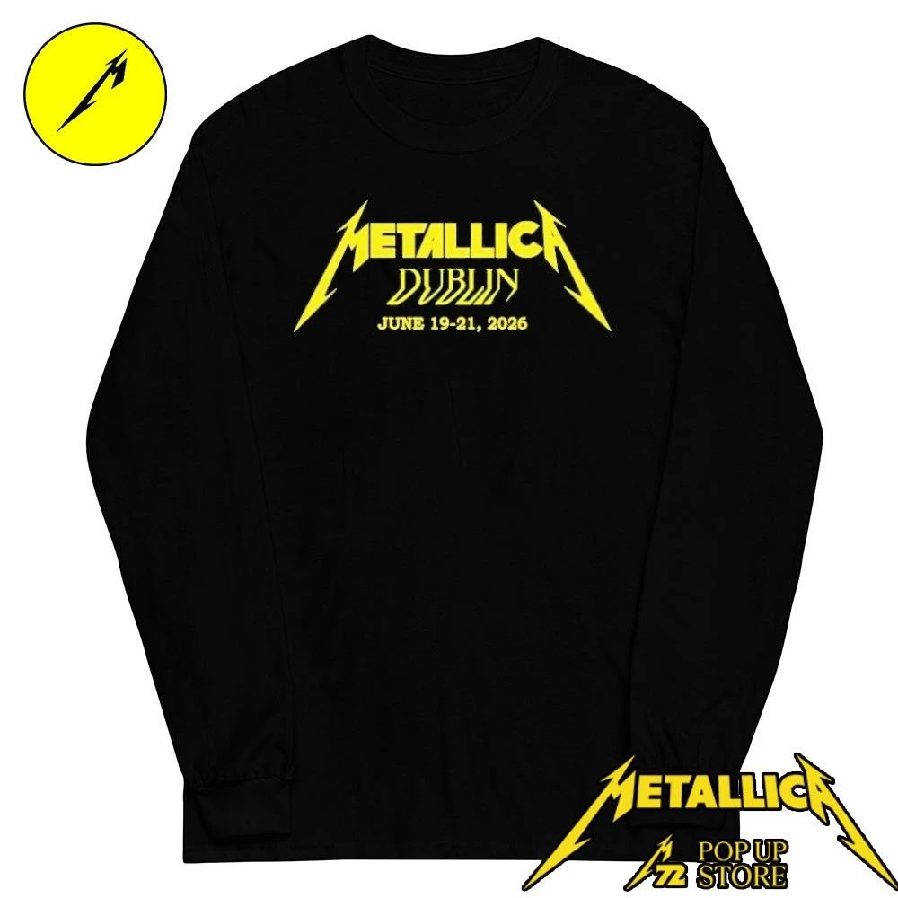 Metallica Pop-up Store Dublin T-Shirt