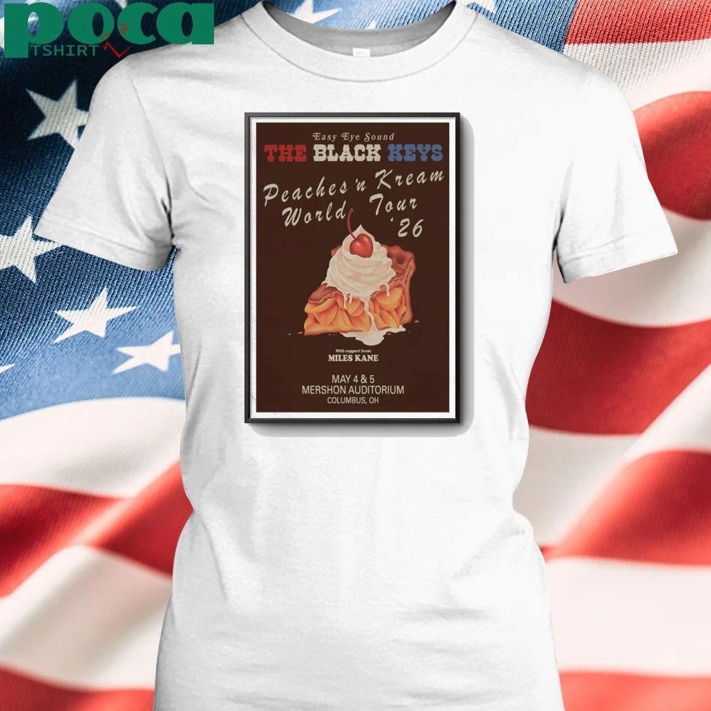 May 4-5 2026 The Black Keys Poster Columbus, OH Limited shirt