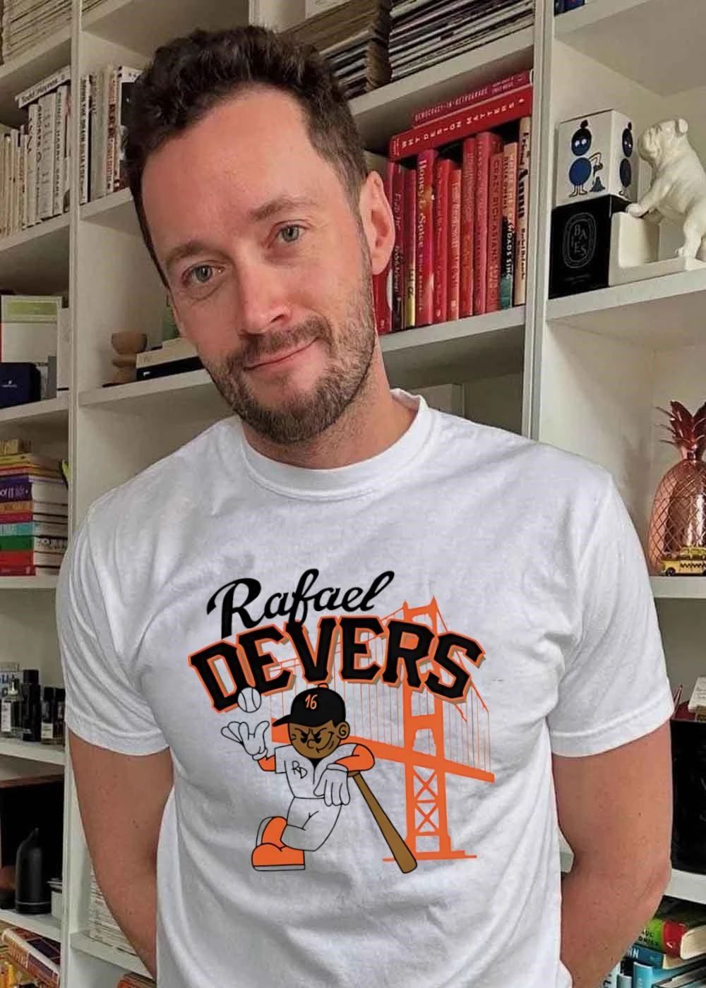 Rafael Devers San Francisco Giants Golden Gate Bridge MLB baseball Rafael Devers shirt