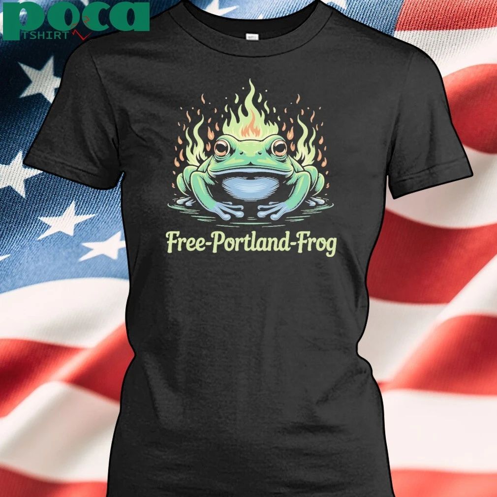 Portland 2025 Free-Portland-Frog T-Shirt