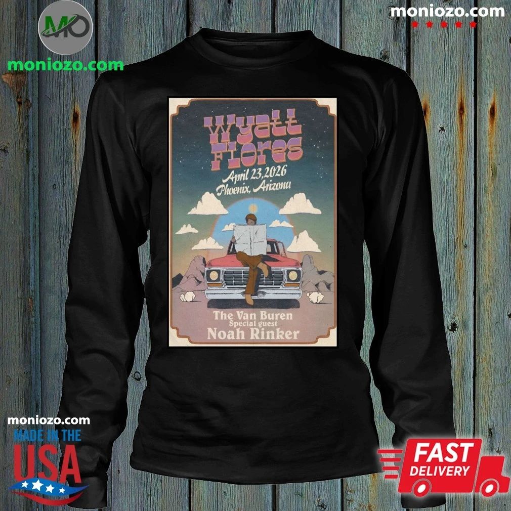 Wyatt Flores April 23 2026, Phoenix AZ Poster Shirt