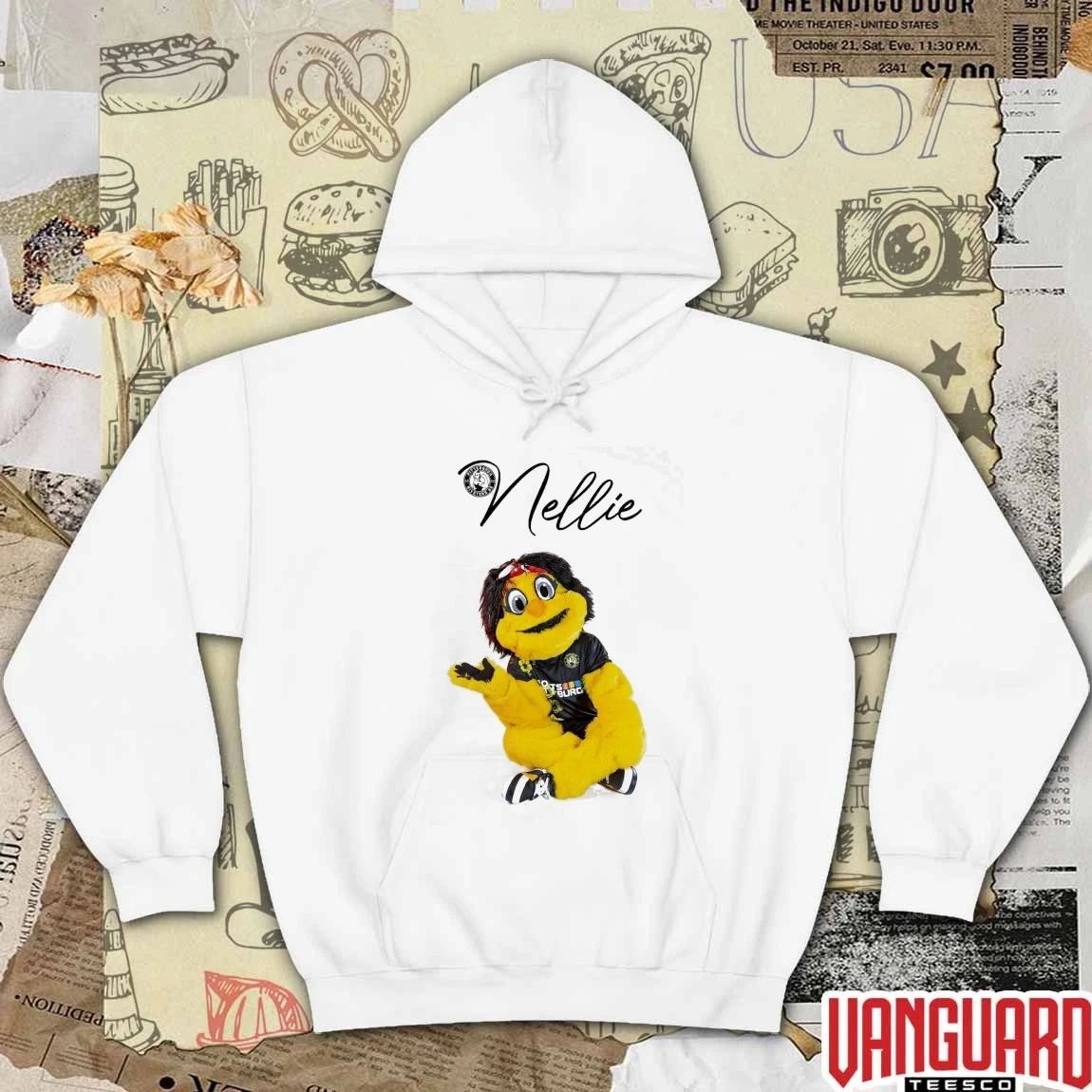 2026 Nellie Pittsburgh Riveters SC Mascot t-shirt