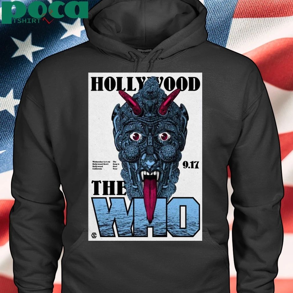 The Who Hollywood Bowl In Hollywood CA Sep 17 2025 Poster T-shirt