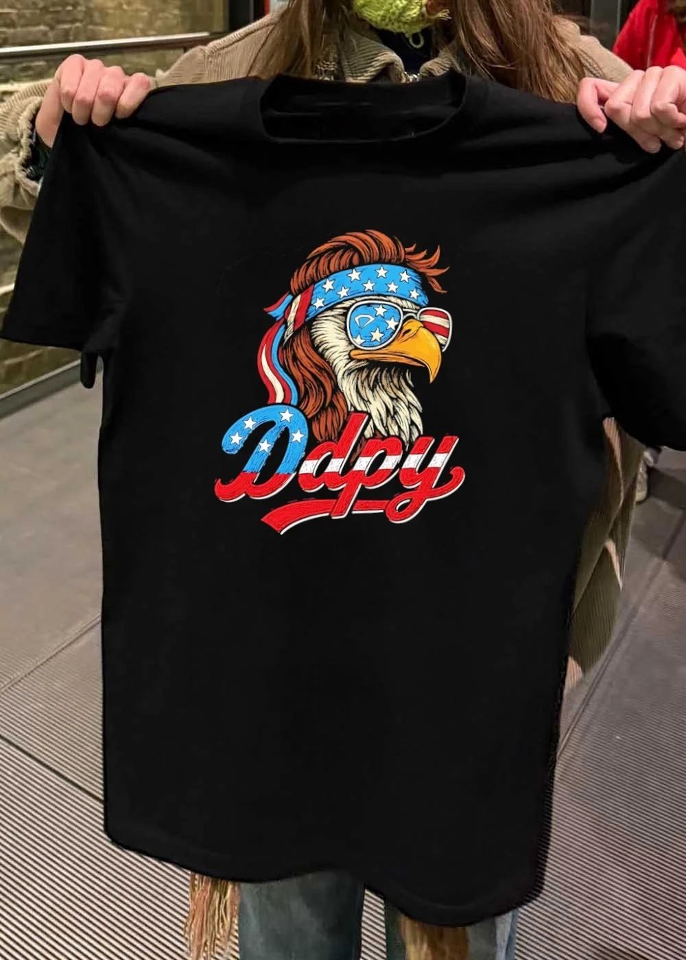 Patriotic Mullet Eagle USA Flag Sunglasses Ddpy T-Shirt