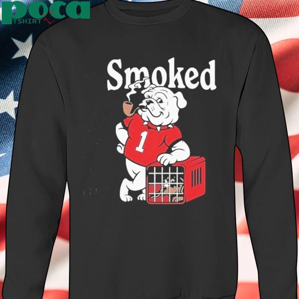 Georgia Bulldogs Dawgs Smoked T-Shirt