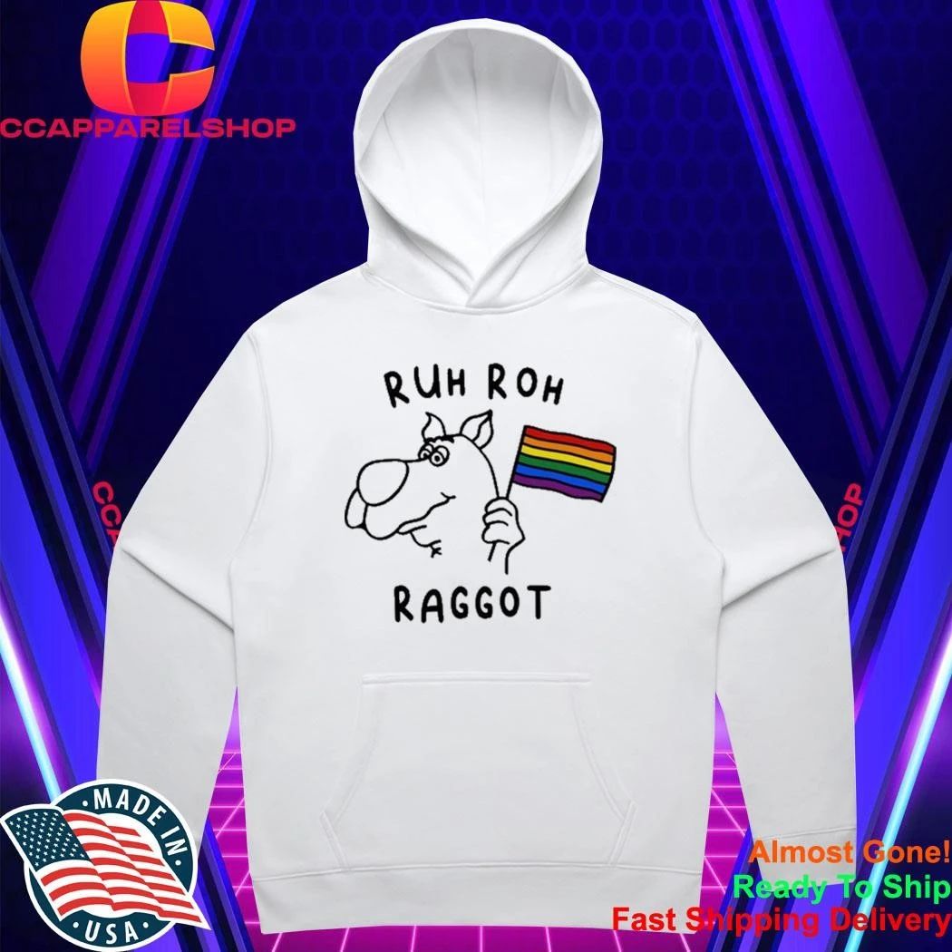 Ruh Roh Raggot Rainbow Pride Flag Shirt