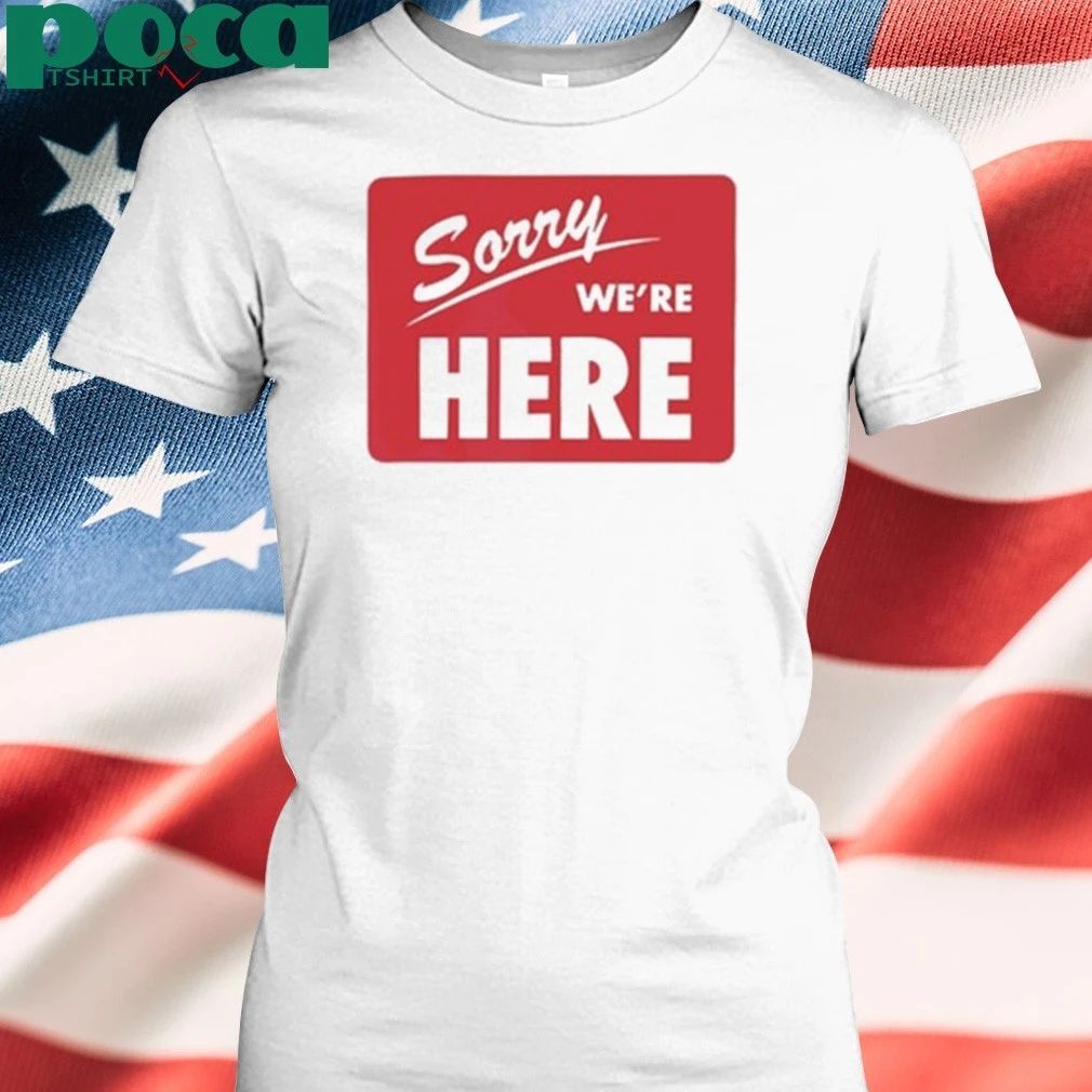Denim Tears Sorry We’Re Here shirt